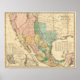 Póster Estados Unidos y México
