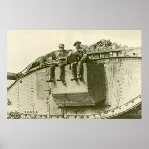 Póster Estadounidenses en una marca I