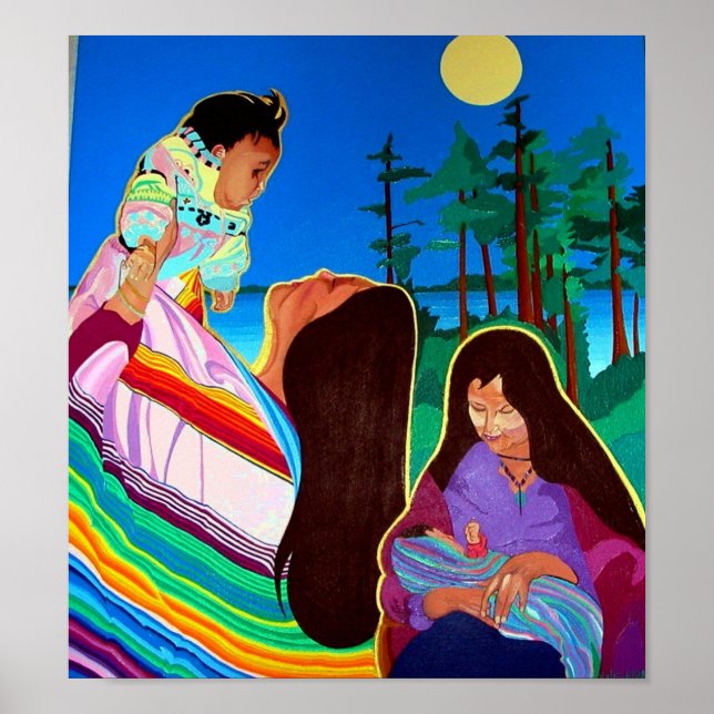 Póster Estadounidenses Nativos (Frente)