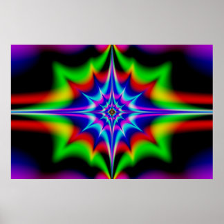 Póster estallido estelar