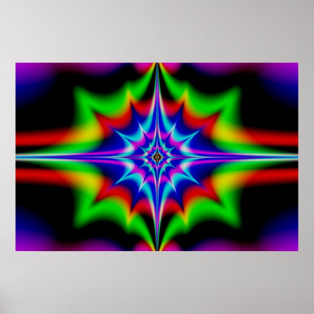 Póster estallido estelar (Frente)