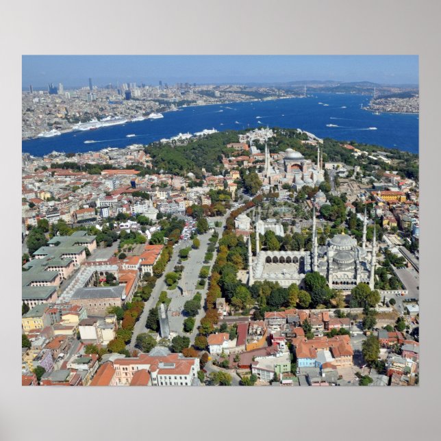 Póster Estambul - Sultanahmet (Frente)
