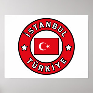 Póster Estambul Turkiye