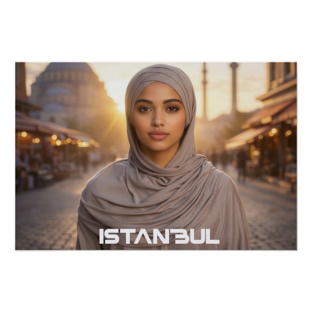 PÓSTER ESTAMBUL - TURQUÍA (Anverso)
