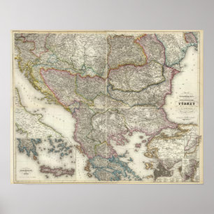 Póster Estambul, Turquía