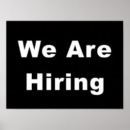 Póster Estamos Contratando Publicidad De Ventanilla Empre