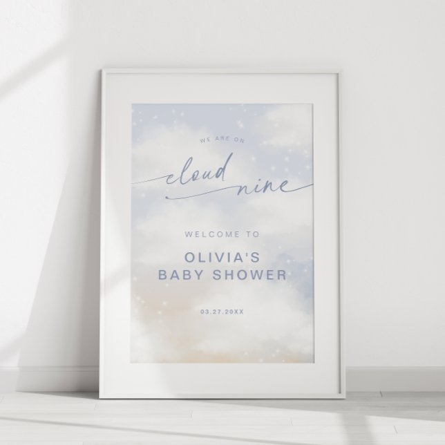 Póster Estamos en Cloud 9 Dreamy Clouds Bienvenidos a Bab (Subido por el creador)