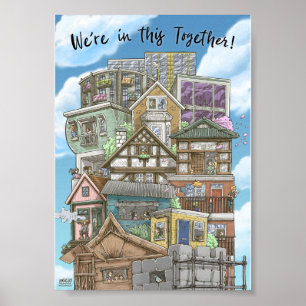 Póster Estamos en este Poster de Together (Coronavirus)