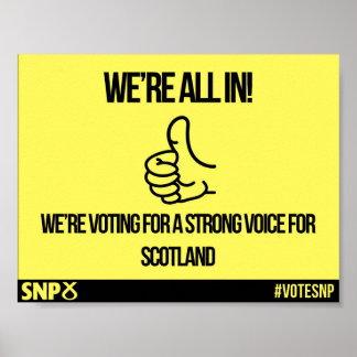 Póster Estamos todos en - Poster de SNP
