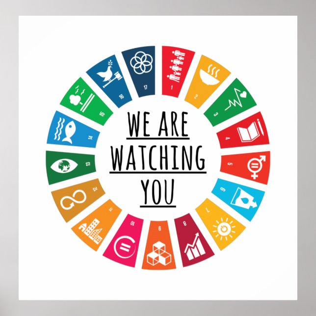 Póster Estamos Viendo Su Rótulo Acto (Frente)