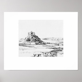 Póster Estampa de St. Michael's Mnt Cornwall, Eleanor M H