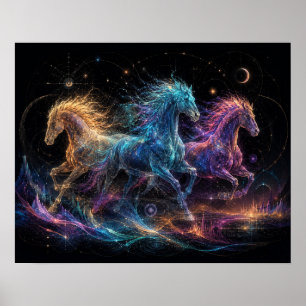 Póster Estampida Astral