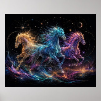Póster Estampida Astral