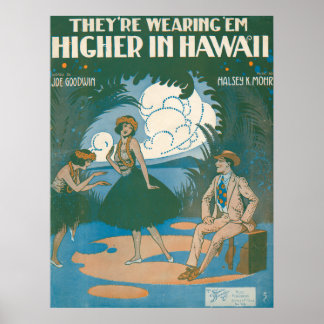 Póster Están usando ‘Em Higher en Hawaii