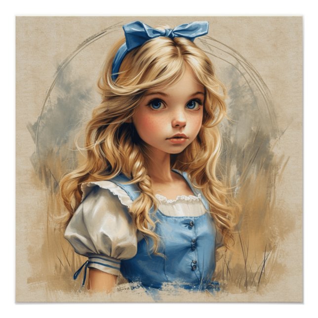 Póster Estancia Encantadora de Alicia: Fantasía del País  (Anverso)