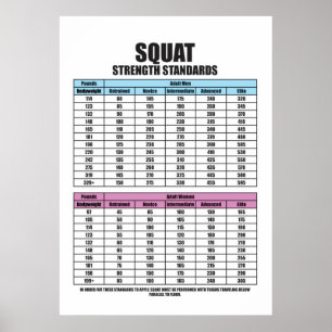 Póster Estándares de fuerza de la plaza - Motivación del