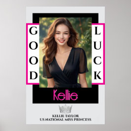 Póster Estandarte de puerta personalizado Essentials para