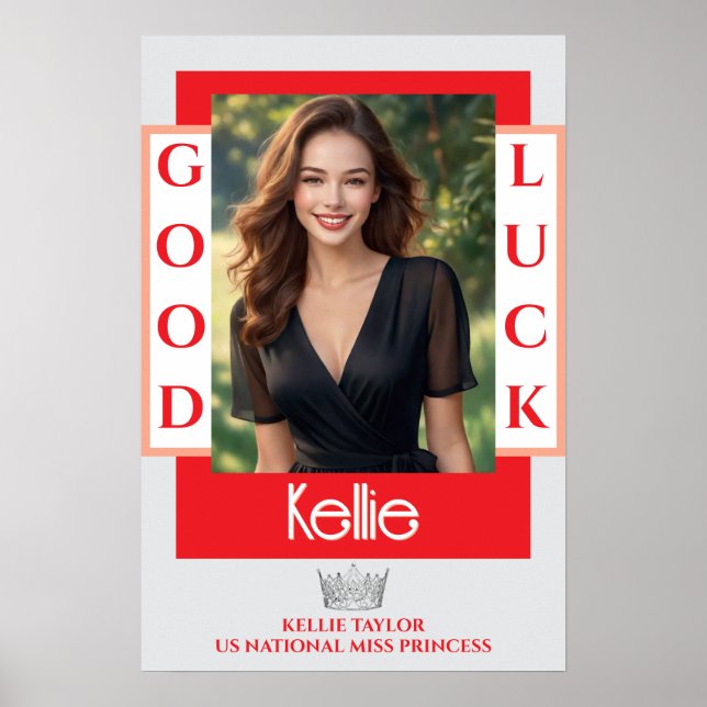 Póster Estandarte de puerta personalizado Essentials para (Frente)