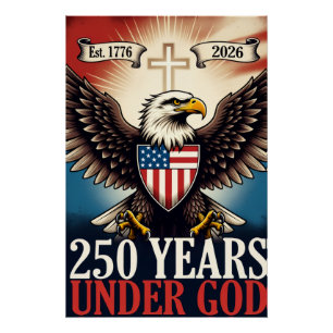 Póster Estandarte del águila de la independencia 250