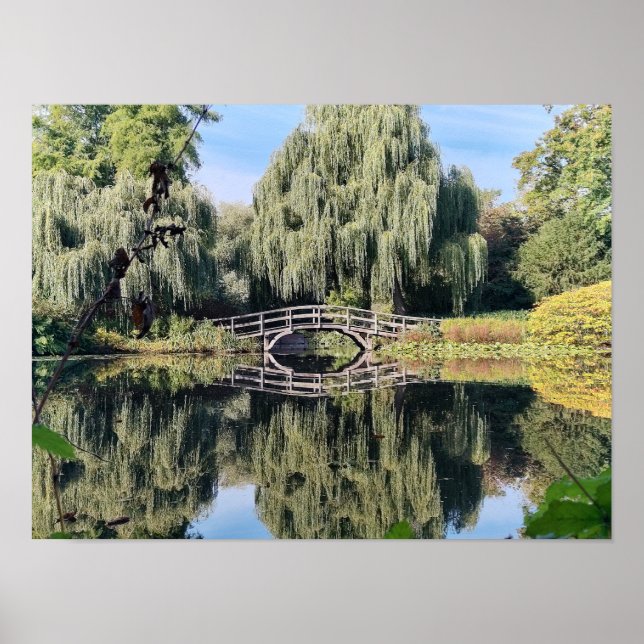 Póster Estanque de sauce de Amsterdam (Frente)