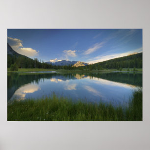 Póster Estanques en cascada