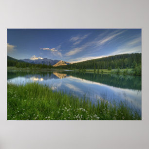 Póster Estanques en cascada