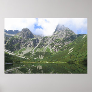 Póster Estanques verdes de Kiezmarski, Tatras