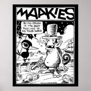 Póster Estar ebrio es el mejor Poster