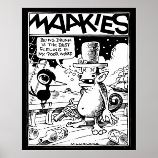 Póster Estar ebrio es el mejor Poster