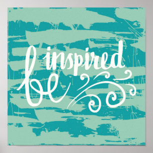Póster Estar inspirado