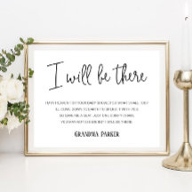 Estaré Ahí Nombre Del Lugar De Conmemoración Baby 