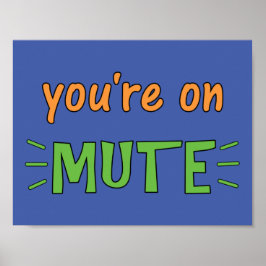 Póster Estás en Silencio