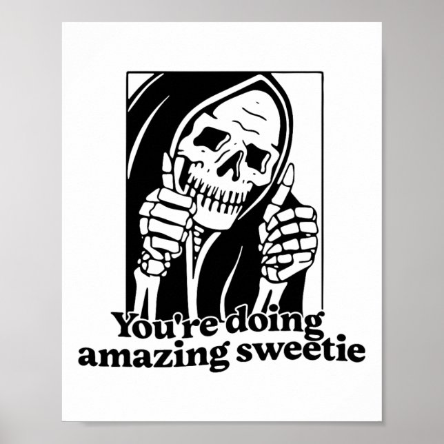 Póster Estás haciendo una deliciosa dulce1 (Frente)