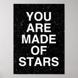 Póster Estás Hecho De Estrellas