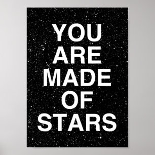 Póster Estás Hecho De Estrellas