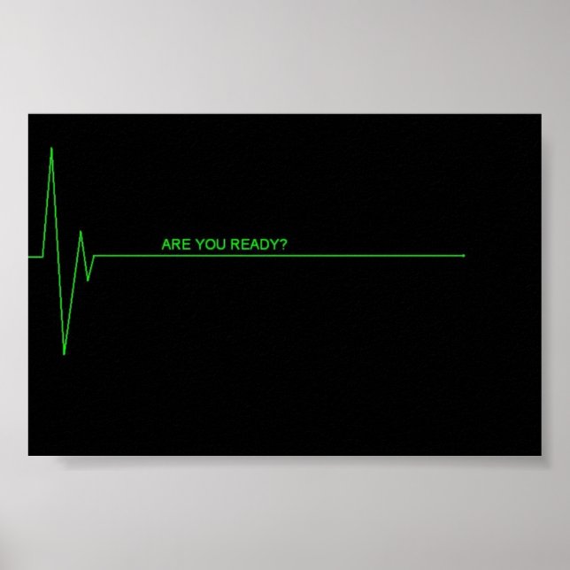 Póster ¿Estás Listo? (Frente)