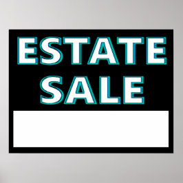 Póster Estate Sale