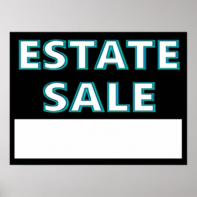 Póster Estate Sale (Frente)