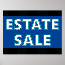 Póster Estate Sale