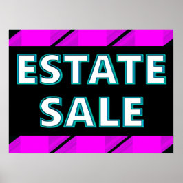 Póster Estate Sale