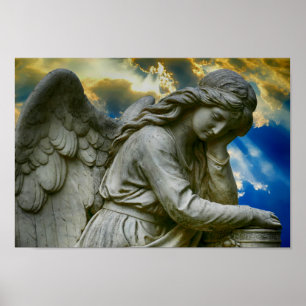 Póster Estatua de Ángel