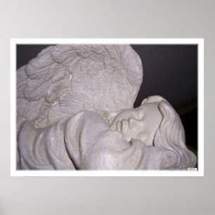Póster Estatua de Ángel Durmiente Fotografía