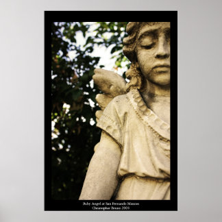 Póster Estatua de Baby Angel