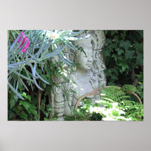 Póster Estatua de Buda