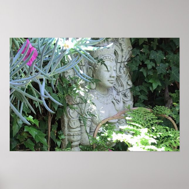 Póster Estatua de Buda (Frente)