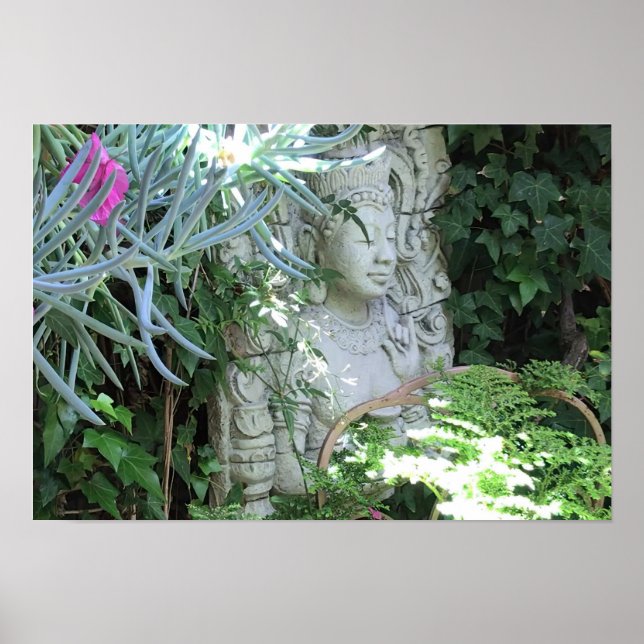 Póster Estatua de Buda (Frente)