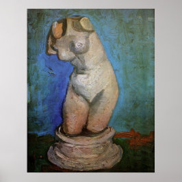 Póster Estatua de escayola Torso femenino por Vincent van