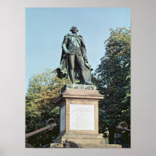 Póster Estatua de Jean Francois de Galaup