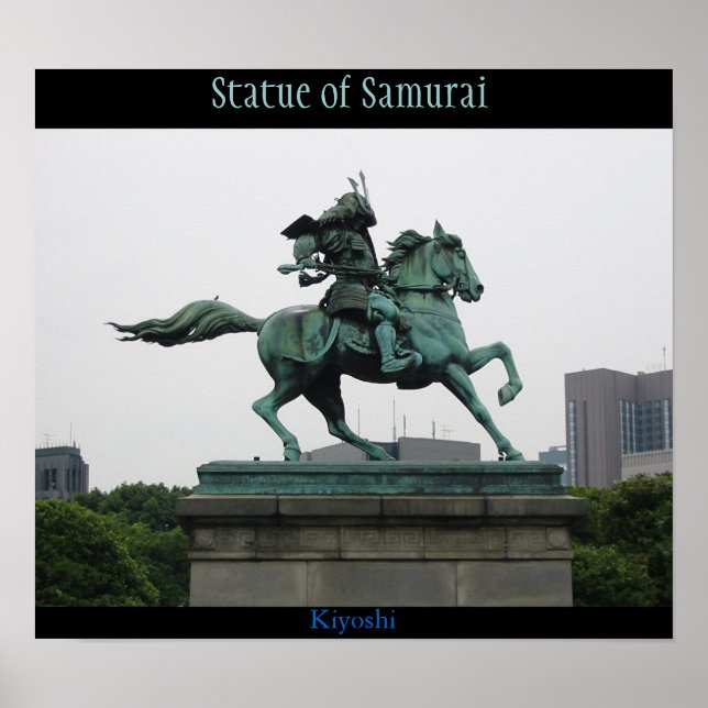 Póster Estatua de Katsunoki Masahige (Frente)