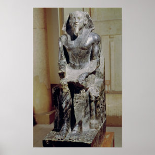 Póster Estatua de Khafre